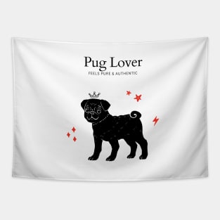 Pug Lover Tapestry