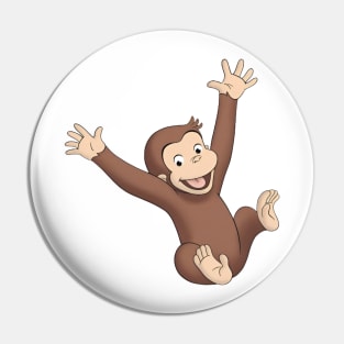 Curious George Jump Pin