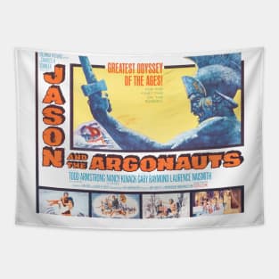 Jason and the Argonauts Movie Poster Tapestry