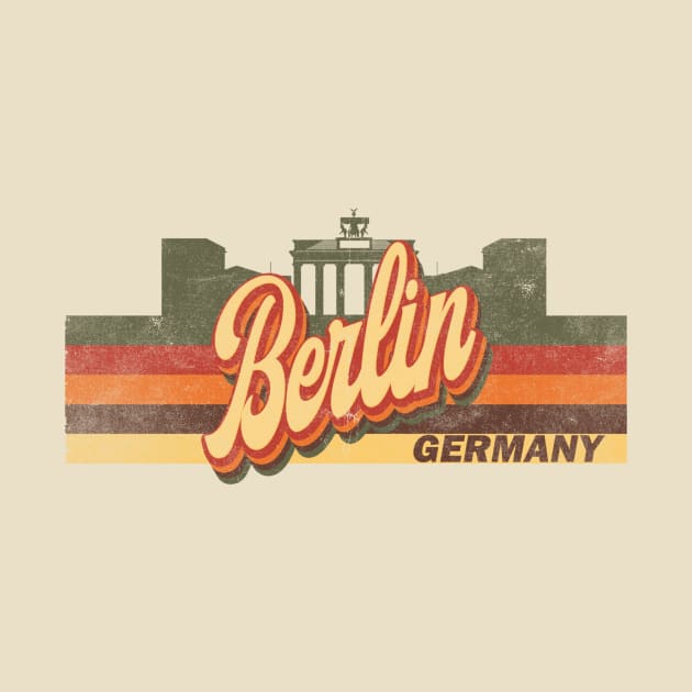 Berlin City Retro Vintage by Happy as I travel