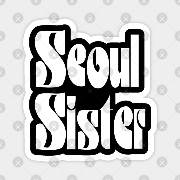 Seoul Sister Magnet by tinybiscuits