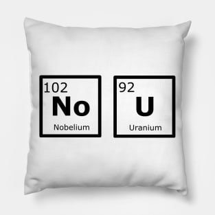 Nobelium Uranium Pillow