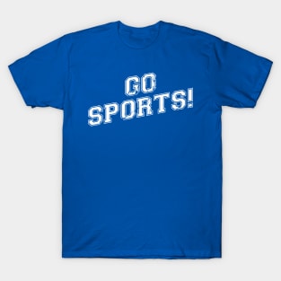 Funny Go Sports Ball Tee Shirt, Fun Sporting Graphic Apparel