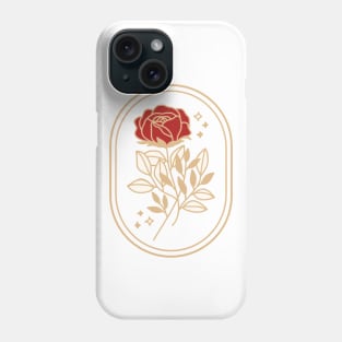 Rose Flower Emblem Phone Case