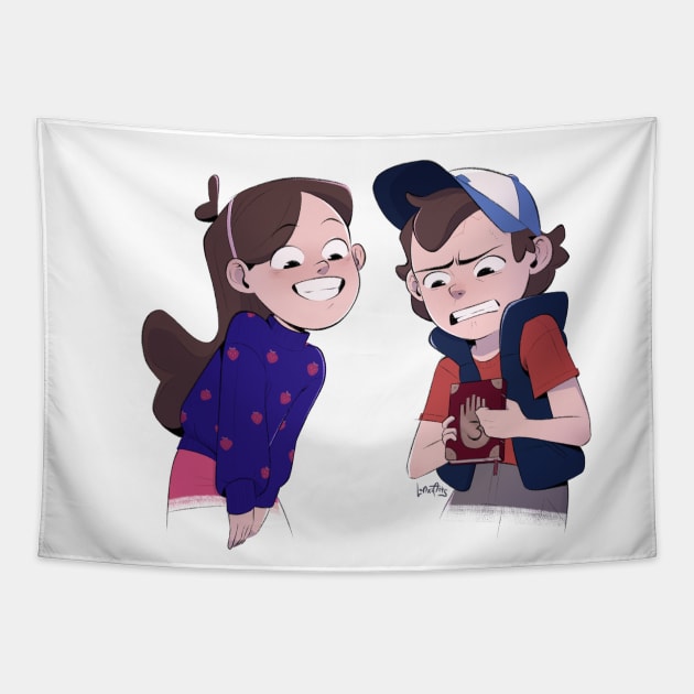 Gravity Falls Tapestry by LanxiArts