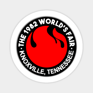 '82 World's Fair Logo - 3 Magnet