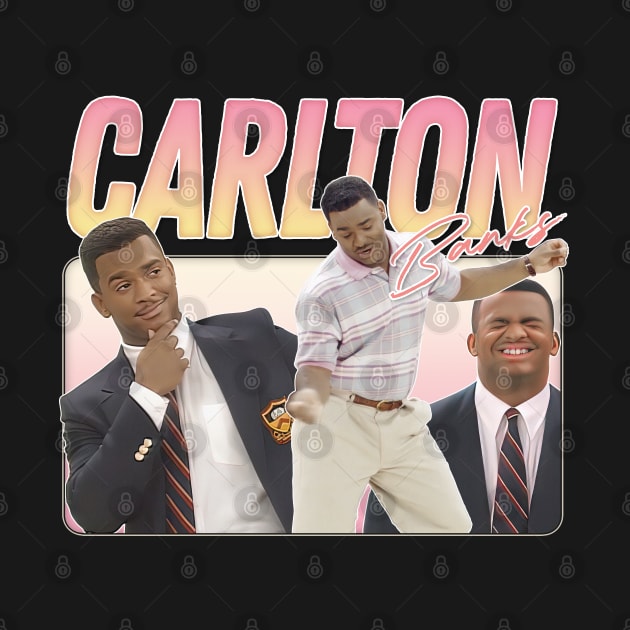 Carlton Banks - 90s Style Fan Design by DankFutura