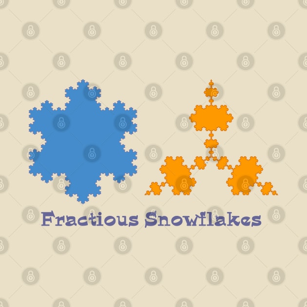 Snowflake Fractals by candhdesigns