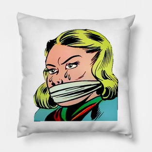 Feminist Woman Right to Speak: Don't shut me up! Pillow