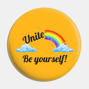 Rainbow, pride Pin