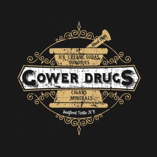 Gower Drugs from It's a Wonderful Life (for dark fabric) T-Shirt