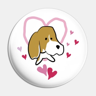 DOGtorate in Love Pin