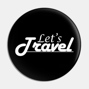 let's travel Pin