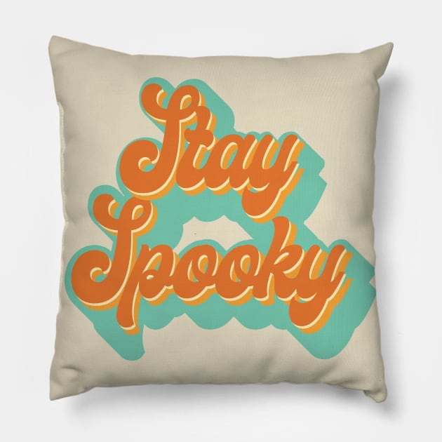 Stay Spooky Pillow by AlteredWalters