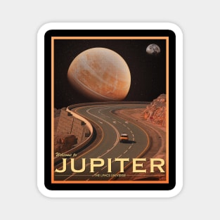 POSTCARD: JUPITER. Magnet