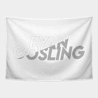 Ryan Gosling vector art fan works graphic design by ironpalette Tapestry