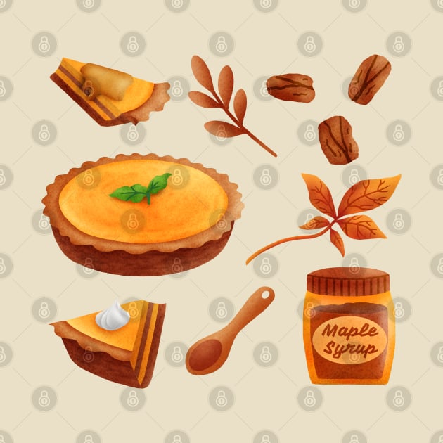 Autumn Pumpkin Pie by CleanRain3675