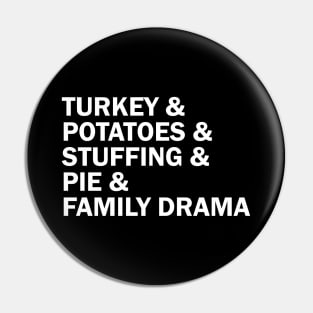 Thanksgiving diner Pin