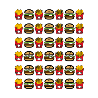 Burger and Fries T-Shirt