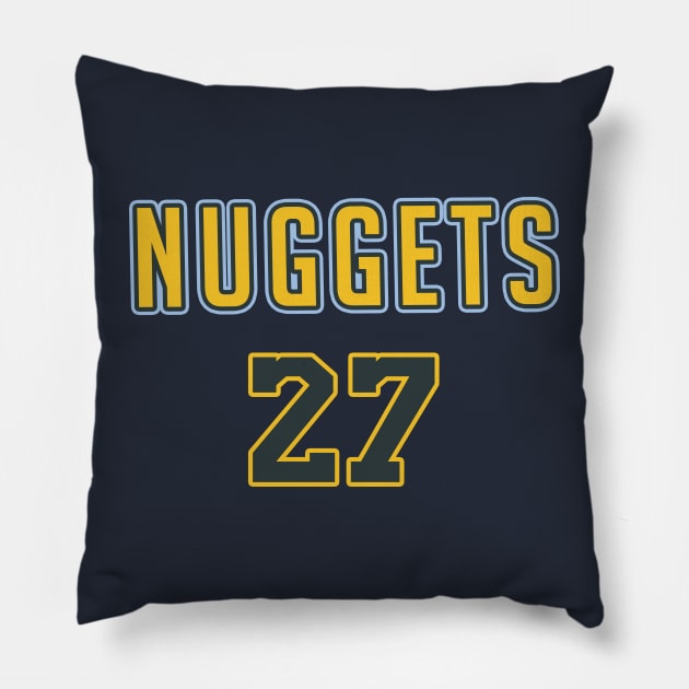 Nuggets Pillow by BossGriffin