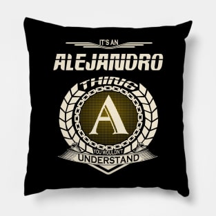 Alejandro Pillow