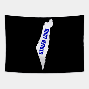 Israel IS Stolen Land - Israel Map - Front Tapestry