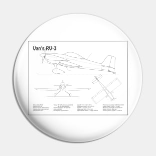 Van’s RV-3 - Airplane Blueprint - BD Pin