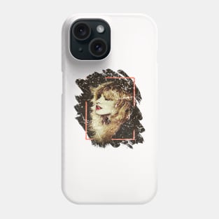 Stevie Nicks-Brush Frame Retro Phone Case