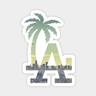 LA Skyline Magnet