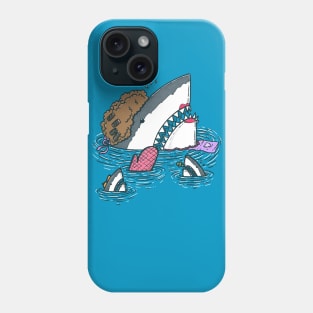 The Mom Shark Phone Case