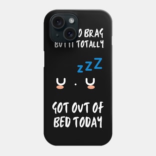 Wake up to reality funny design Phone Case