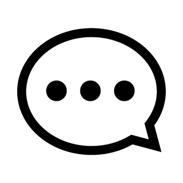 Typing Message Bubble Icon by AustralianMate