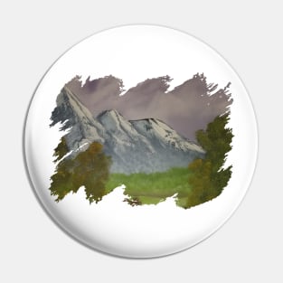 Purple mountain Pin