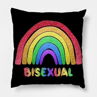 Bisexual Rainbow Pillow