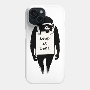 Keep it Real Banksy Phone Case