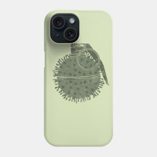 Covid-19 Hand Grenade Phone Case