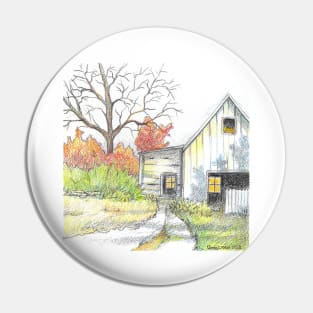 Farmland House Pin