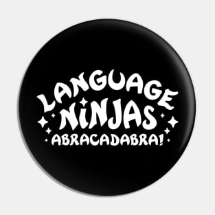 Language Ninjas Pin