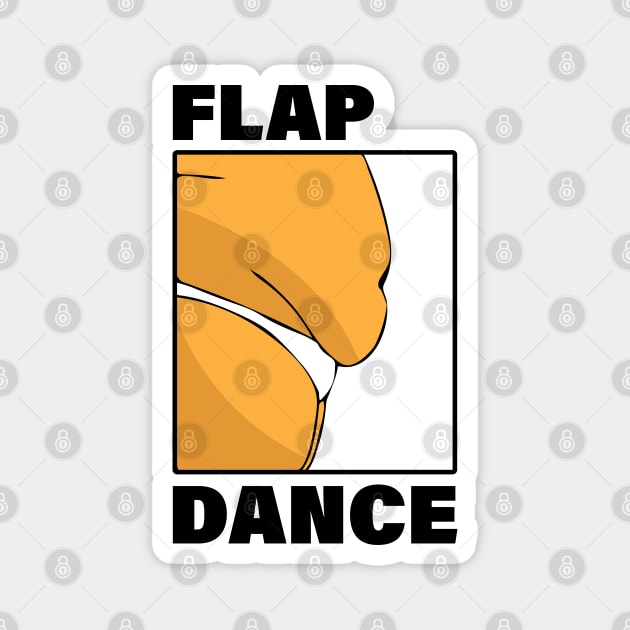 Flap Dance Magnet by Made by Popular Demand