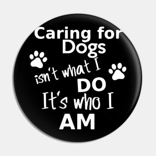 Caring for Dogs Pin