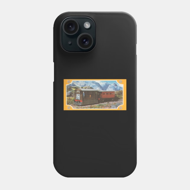 Thomas the Tank Engine Vintage Stamp - Toby Phone Case by sleepyhenry