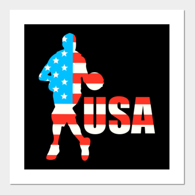 4th Of July Basketball Us American Flag I July Fourth Basketball