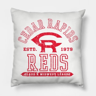 Cedar Rapids Reds Pillow