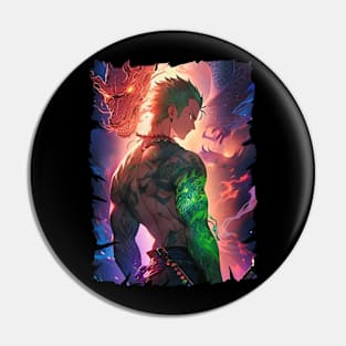 ZORO SAMURAI ANIME Pin