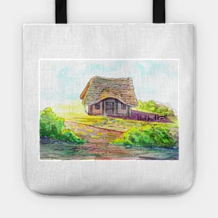 Anglo-Saxon Cozy Cottage Tote