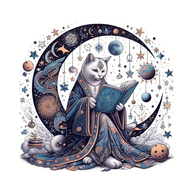 astrological cat astral astrology by grazkaa