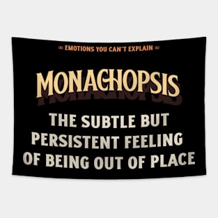 Emotions You Can't Explain Monachopsis Tapestry