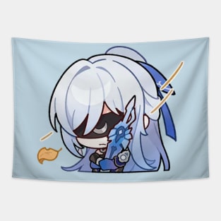 Honkai Star Rail Chibi Jingliu 2 Tapestry