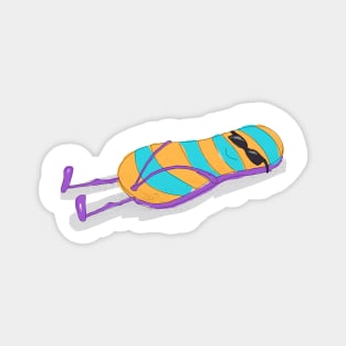 Flipflops chillin Magnet