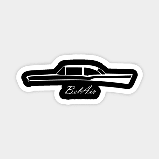 Chevy Belair Minimalist Style Magnet